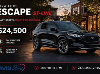 Used 2024 Ford Escape ST-Line AWD/4WD video 1