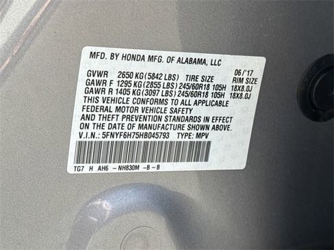 Used 2017 Honda Pilot EX-L image 35