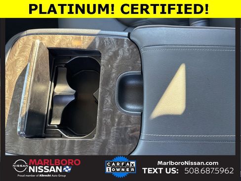 Certified 2024 Nissan Armada Platinum w/ Captain's Chairs Package image 25