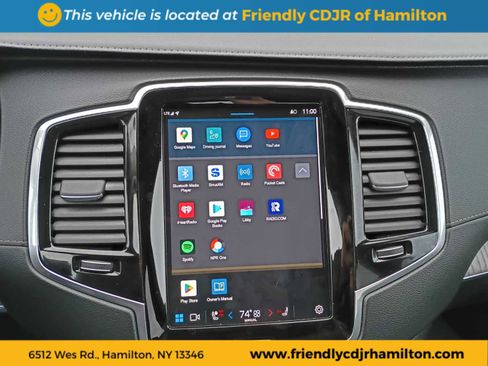 Used 2023 Volvo XC90 B6 Ultimate w/ Lounge Package image 12