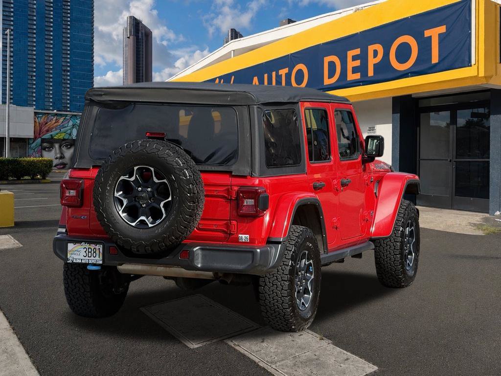 Used 2022 Jeep Wrangler Unlimited Rubicon 4xe AWD/4WD image 5