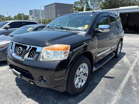 Used 2011 Nissan Armada Platinum w/ 2nd Row Captain Seat Pkg AWD/4WD image 13