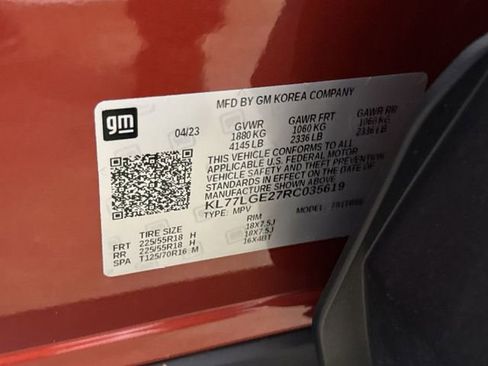 Certified 2024 Chevrolet Trax RS w/ Driver Confidence Package FWD image 27