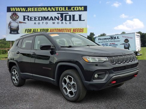 Certified 2022 Jeep Compass Trailhawk w/ Sun and Sound Group AWD/4WD image 1