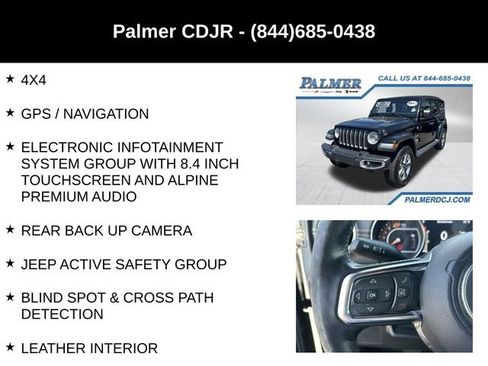 Used 2019 Jeep Wrangler Unlimited Sahara AWD/4WD image 6
