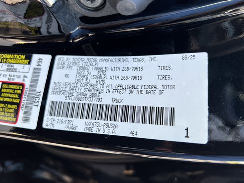 New 2026 Toyota Tundra SR5 image 8