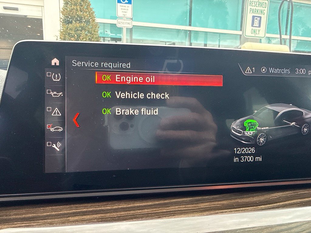 Used 2019 BMW 530i w/ Convenience Package RWD image 10