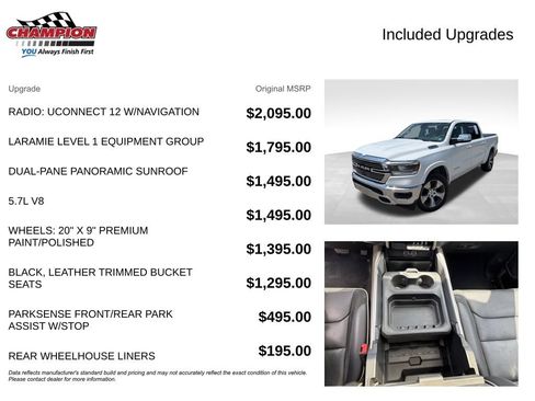 Used 2020 RAM 1500 Laramie AWD/4WD image 7