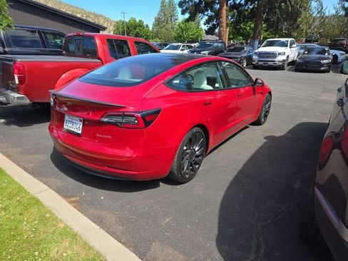 Used 2021 Tesla Model 3 Performance AWD/4WD image 2
