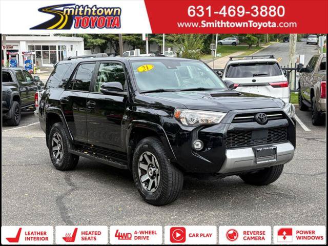 Certified 2021 Toyota 4Runner TRD Off-Road Premium w/ Moonroof Package AWD/4WD image 1