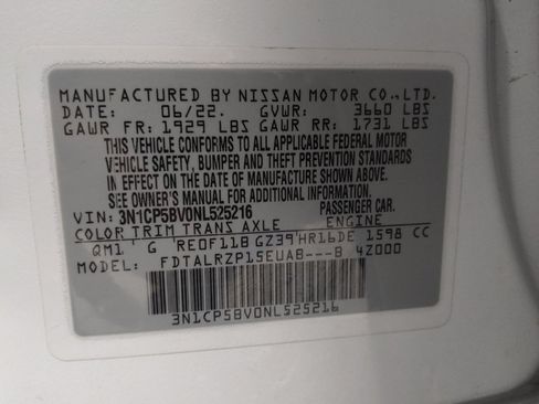 Used 2022 Nissan Kicks S FWD image 33