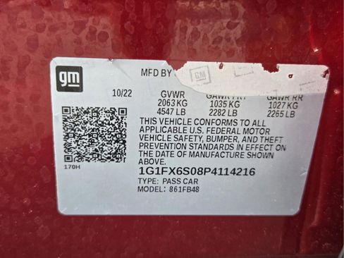 Certified 2023 Chevrolet Bolt LT w/ Infotainment Package FWD image 16