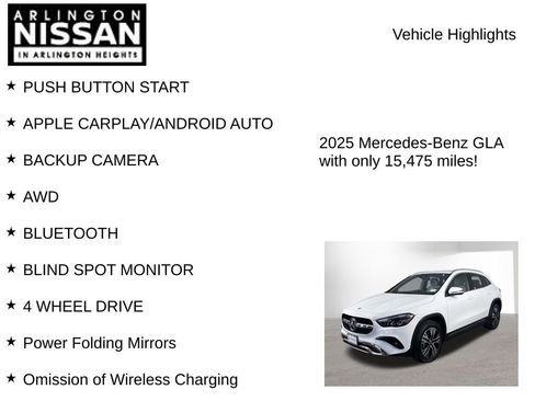 Used 2025 Mercedes-Benz GLA 250 4MATIC image 7