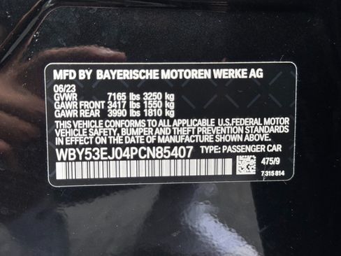 Used 2023 BMW i7 xDrive60 AWD/4WD image 54
