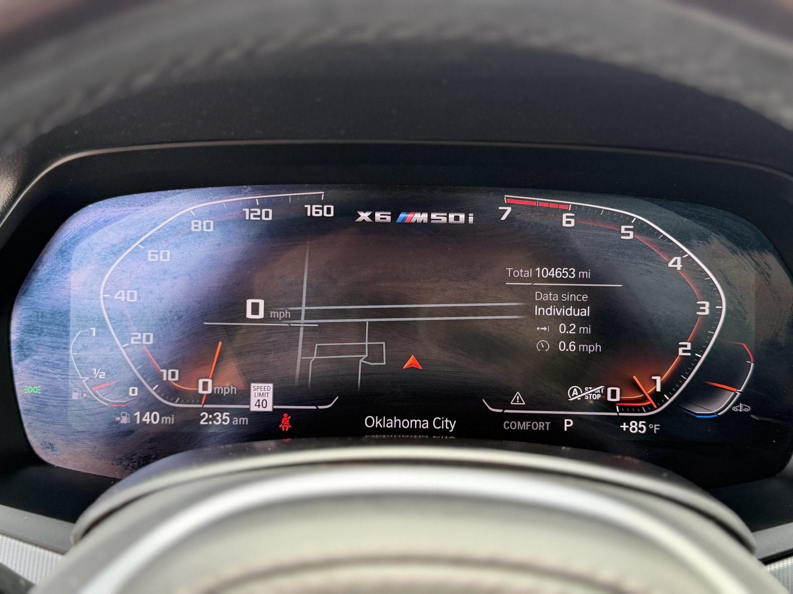 Used 2020 BMW X6 M50i w/ Premium Package AWD/4WD image 37