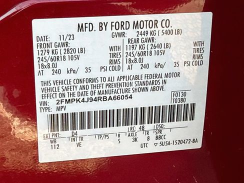 Used 2024 Ford Edge SEL w/ Convenience Package AWD/4WD image 33