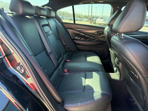 Used 2023 INFINITI Q50 Red Sport 400 w/ Black Opal Edition image 23