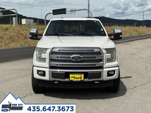 Used 2017 Ford F150 Platinum w/ Equipment Group 701A Luxury AWD/4WD image 9