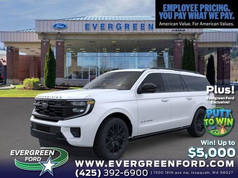 New 2026 Ford Expedition Max Platinum w/ Stealth Appearance Package AWD/4WD image 1