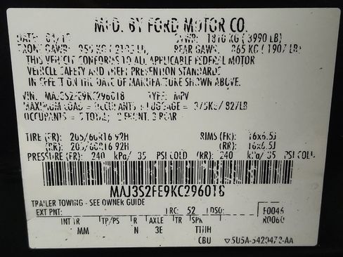 Used 2019 Ford EcoSport S FWD image 33