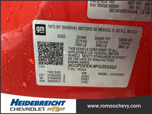 Used 2023 Chevrolet Silverado 1500 LT Trail Boss w/ Protection Package image 9