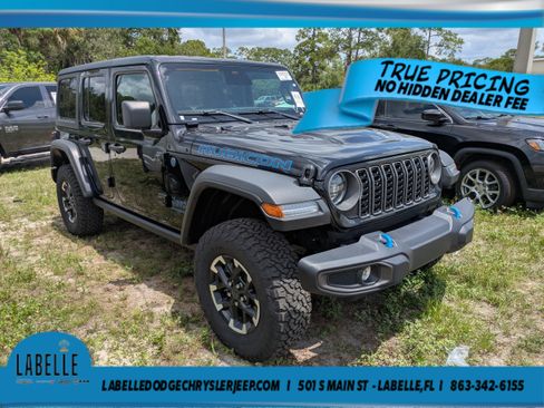 Used 2025 Jeep Wrangler Unlimited Rubicon 4xe AWD/4WD image 1