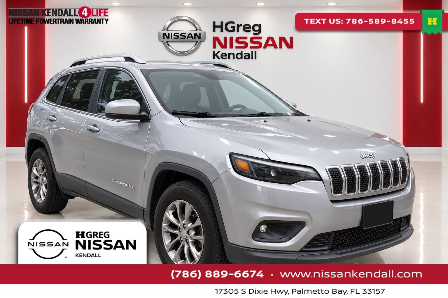 Used 2019 Jeep Cherokee Latitude Plus w/ Comfort/Convenience Group AWD/4WD image 1