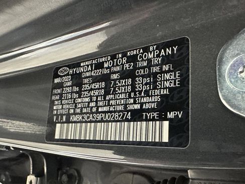 Certified 2023 Hyundai Kona N Line image 12