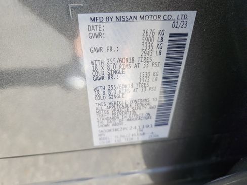 Used 2023 Nissan Pathfinder SV w/ Cargo Package image 19