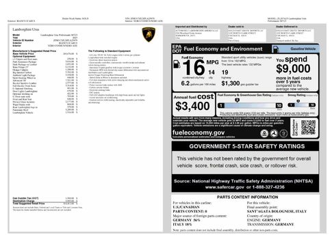 Used 2023 Lamborghini Urus Performante image 68