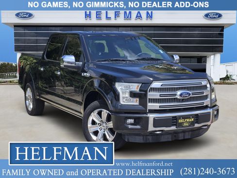 Used 2015 Ford F150 Platinum w/ Equipment Group 701A Luxury AWD/4WD image 1