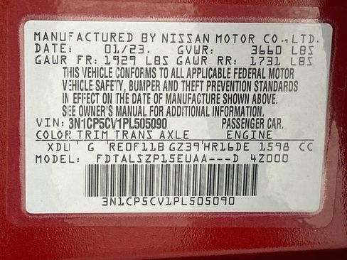 Used 2023 Nissan Kicks SV FWD image 33