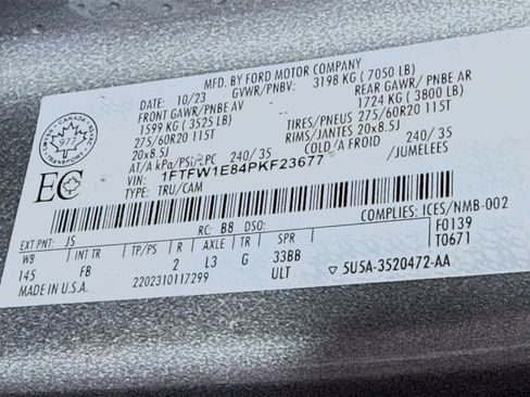 Used 2023 Ford F150 XLT w/ Equipment Group 302A High image 40