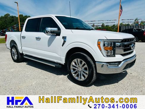 Used 2021 Ford F150 Lariat w/ Max Trailer Tow Package AWD/4WD image 8