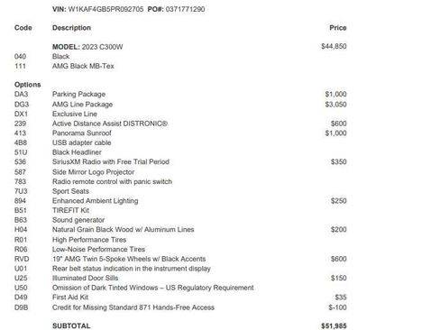 Used 2023 Mercedes-Benz C 300 Sedan image 11