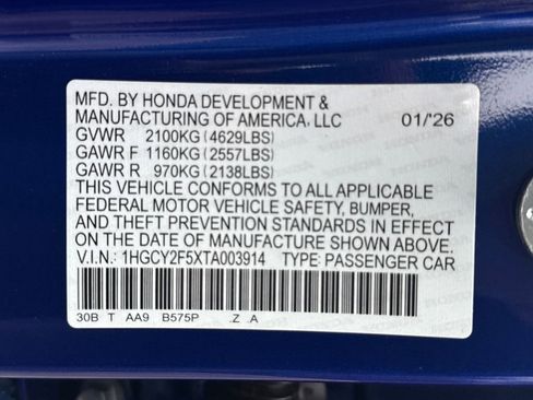 New 2026 Honda Accord Sport image 28