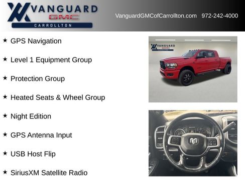 Used 2020 RAM 3500 Big Horn w/ Night Edition image 6