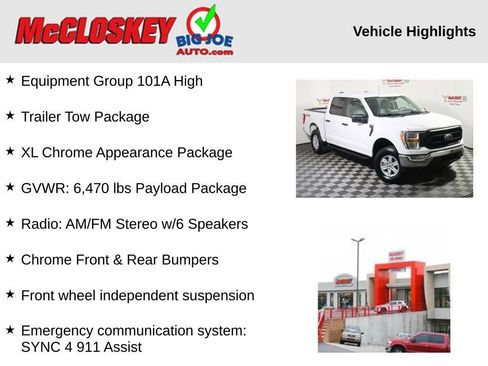 Used 2022 Ford F150 XL w/ Equipment Group 101A High image 3