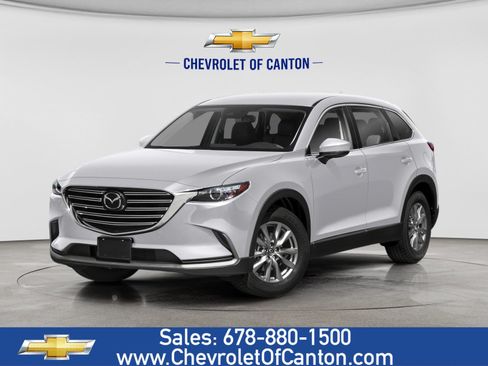Used 2021 MAZDA CX-9 Touring w/ Touring Premium Package FWD image 1