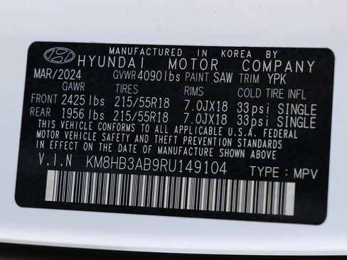 Used 2024 Hyundai Kona SEL FWD image 35