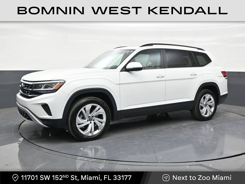 Used 2023 Volkswagen Atlas SE w/ Panoramic Sunroof Package FWD image 1