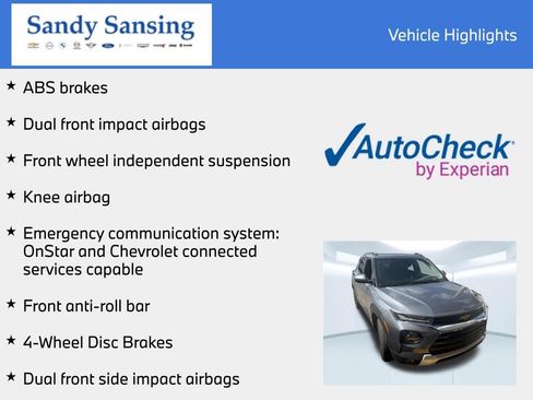 Used 2021 Chevrolet TrailBlazer LT w/ Convenience Package FWD image 5