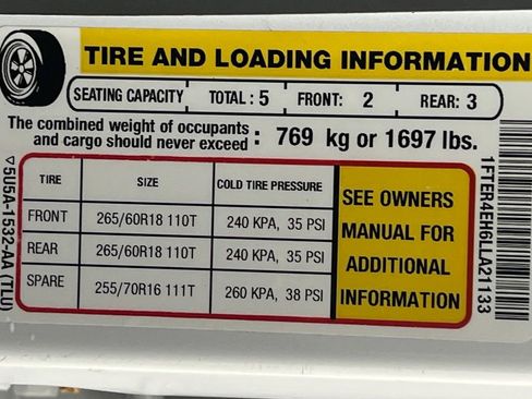 Used 2020 Ford Ranger Lariat w/ Technology Package image 69