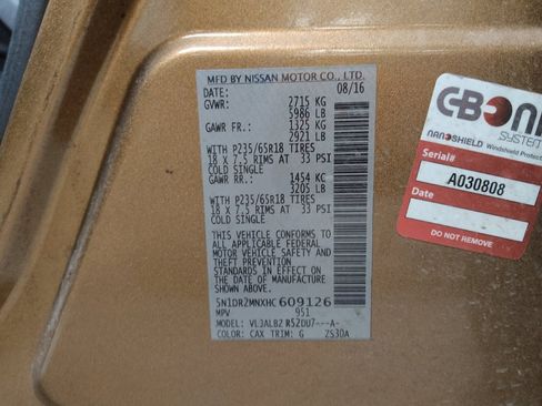 Used 2017 Nissan Pathfinder S FWD image 33