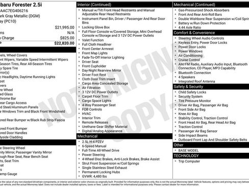 Used 2014 Subaru Forester 2.5i image 41
