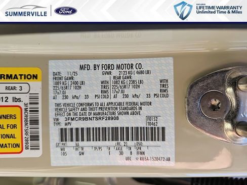 New 2025 Ford Bronco Sport Big Bend w/ Convenience Package AWD/4WD image 34