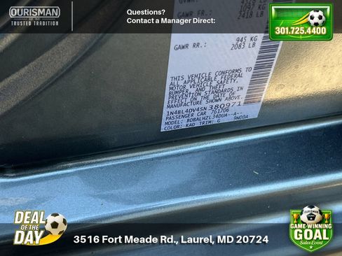 Used 2025 Nissan Altima 2.5 SV FWD image 27