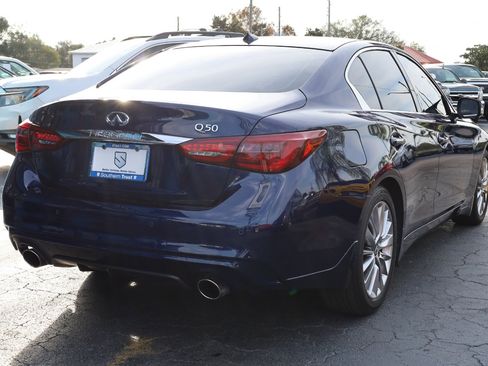 Used 2021 INFINITI Q50 Luxe w/ Cargo Package image 4