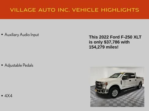 Used 2022 Ford F250 XLT w/ XLT Value Package AWD/4WD image 21