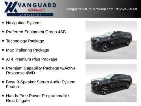 Used 2023 GMC Yukon XL AT4 w/ AT4 Premium Plus Package AWD/4WD image 5